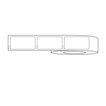 NEVS Dymo Prescription Label 2-1/4" x 1-1/8" White LA-DYM-1006